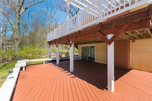 14 Russell Road Lexington, MA 02420 - Photo 16 of 20 a view of a backyard with sitting area