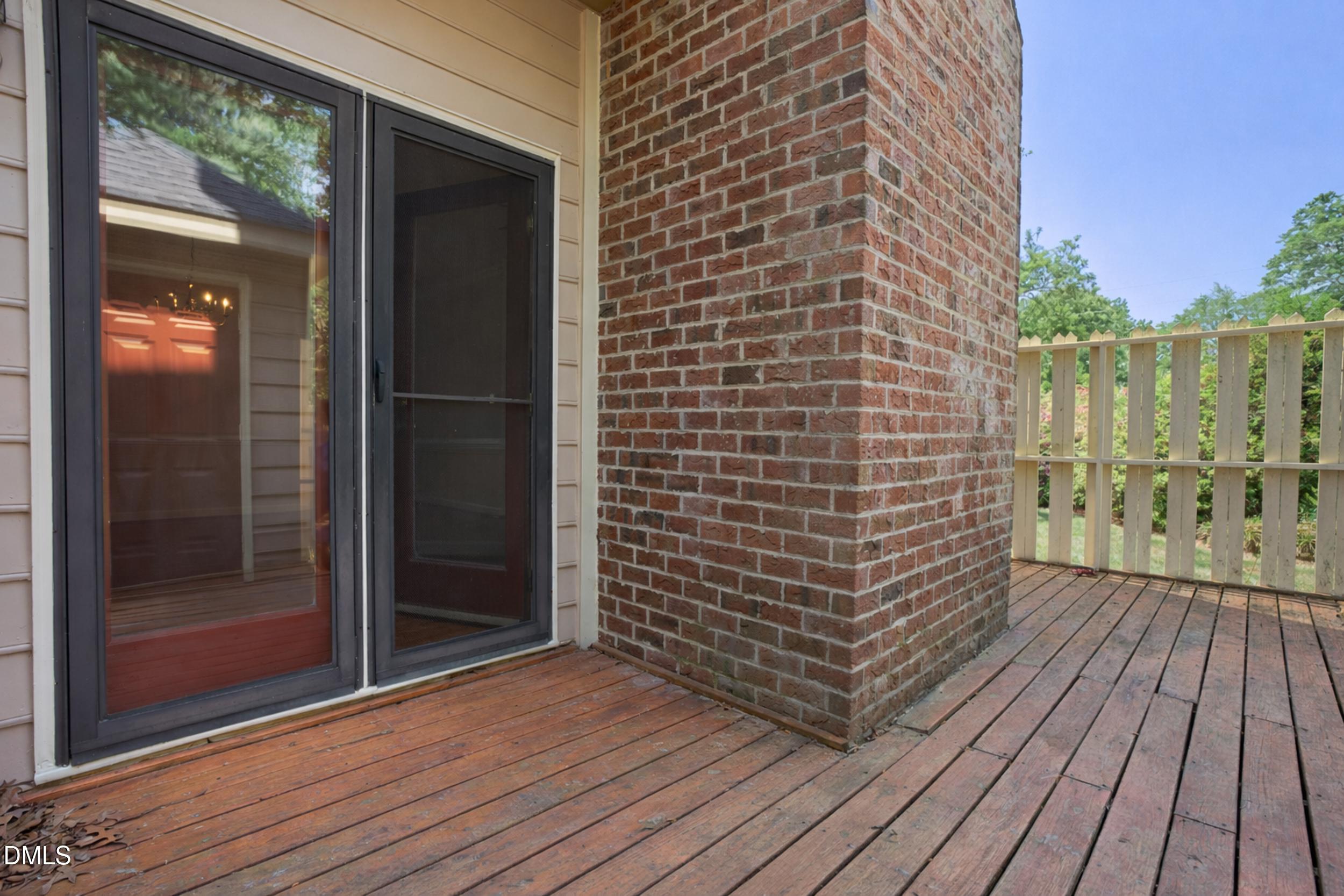 5018 Dunwoody Trail Raleigh, NC 27606 - Photo 24 of 24 a view of outdoor space with wooden floor and city view