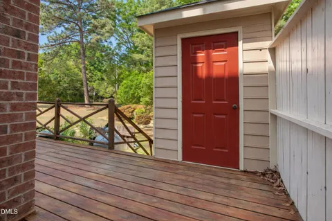a view of an entryway door