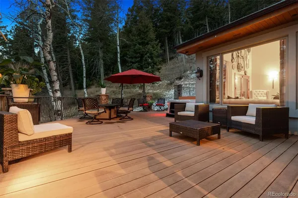 a view of balcony and patio