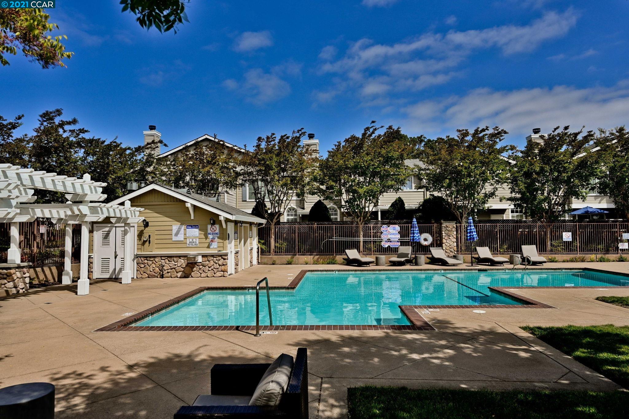 703 Destiny Lane San Ramon, CA 94583 - Photo 20 of 22 a view of a street with a house in the background