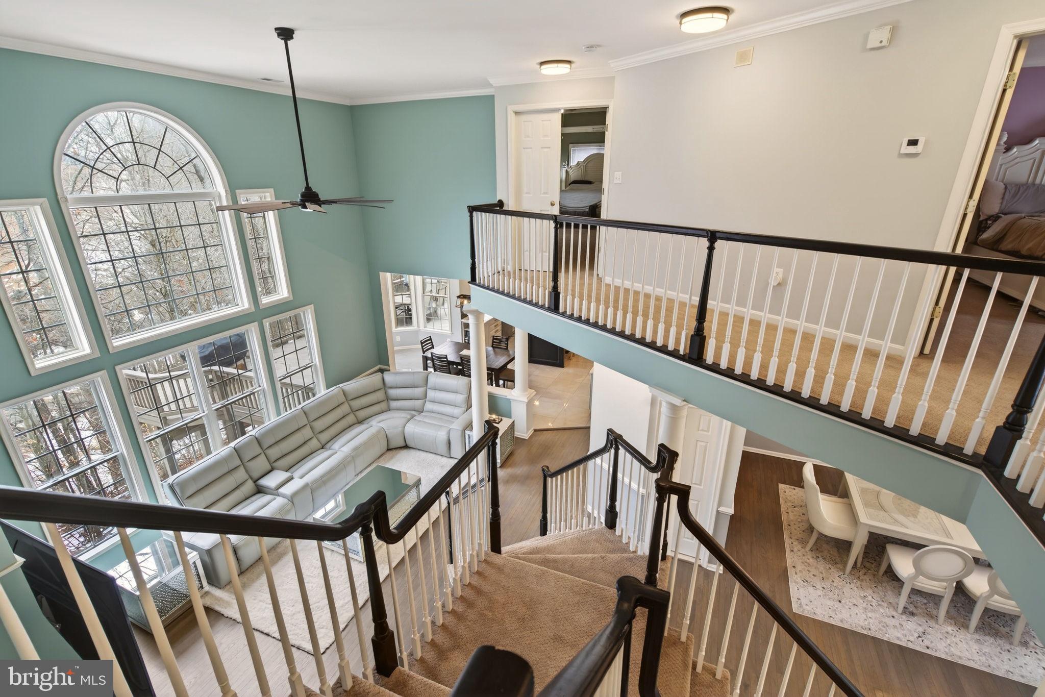 8020 Pohick Road Springfield, VA 22153 - Photo 11 of 57 a view of an entryway wooden floor and an entrance
