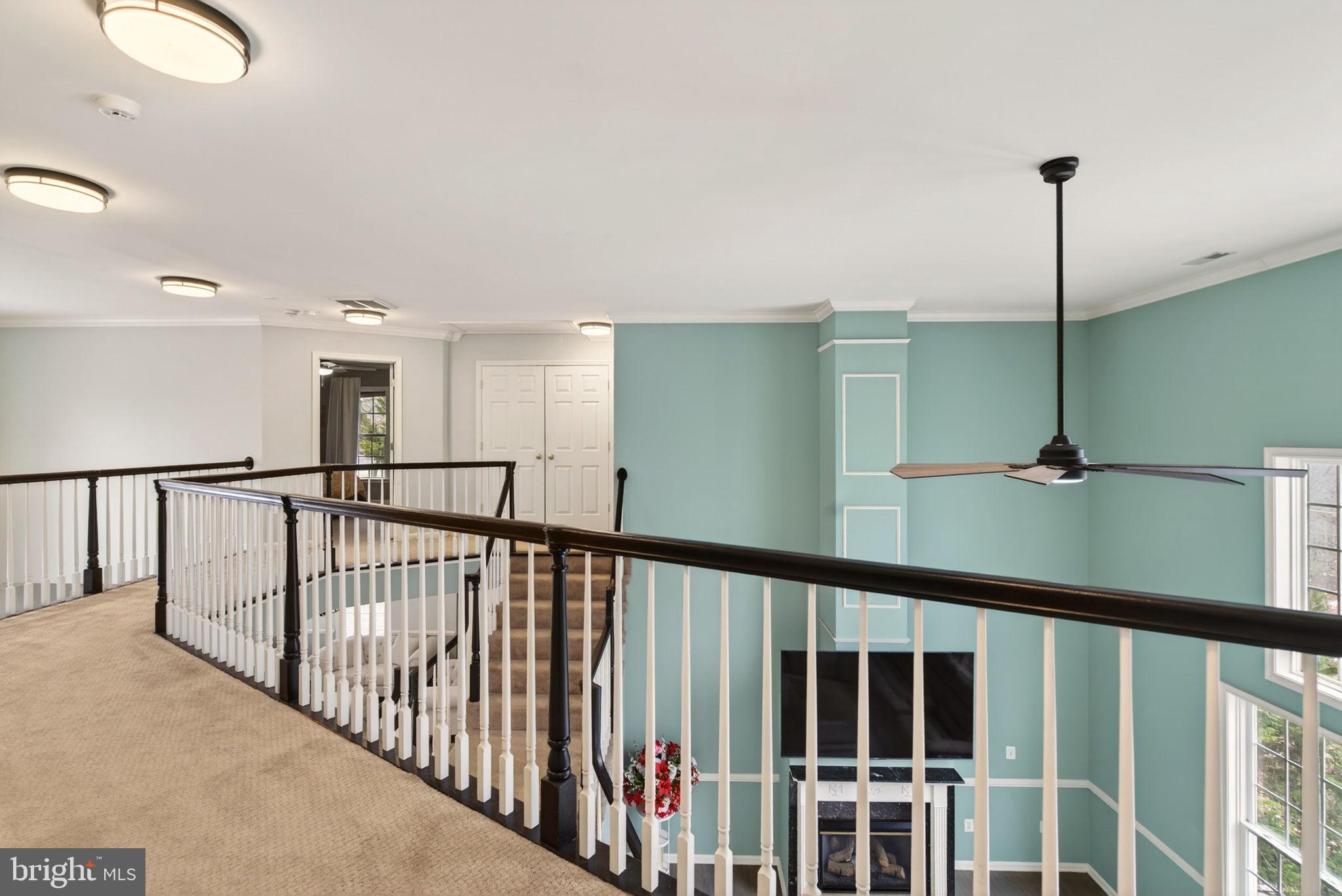 8020 Pohick Road Springfield, VA 22153 - Photo 48 of 57 a view of staircase with lots of wooden floor