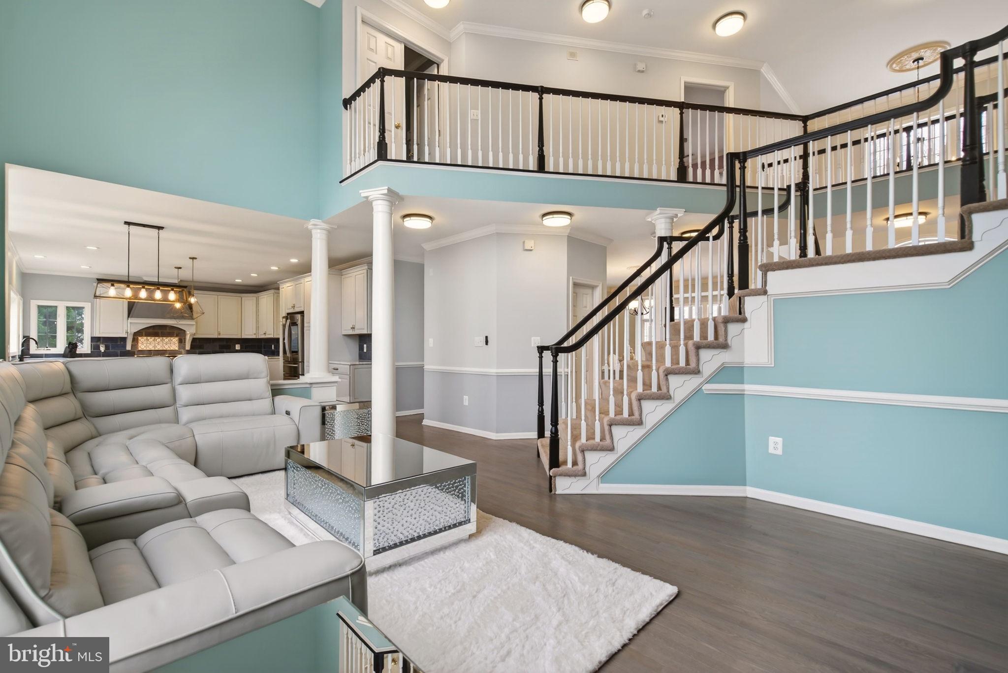 8020 Pohick Road Springfield, VA 22153 - Photo 10 of 57 a view of entryway and hall with wooden floor