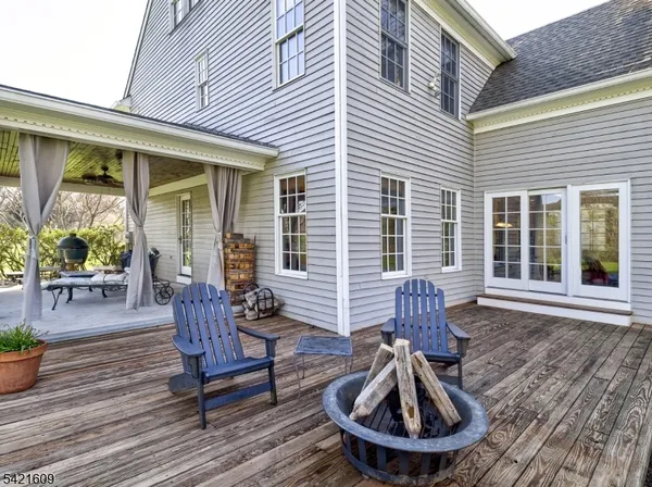 a house view with a seating space