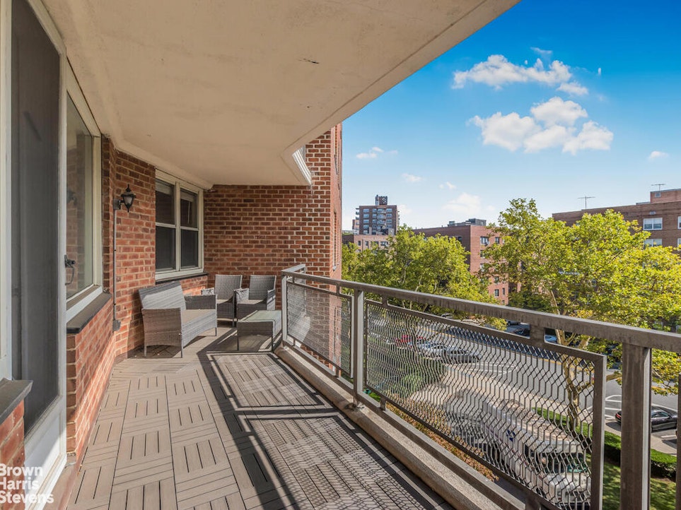 3777 Independence Avenue, Unit 4D Bronx, NY 10463 - Photo 23 of 29 a view of balcony with furniture