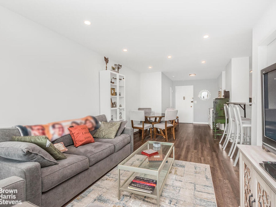 3777 Independence Avenue, Unit 4D Bronx, NY 10463 - Photo 26 of 29 a living room with furniture and a couch