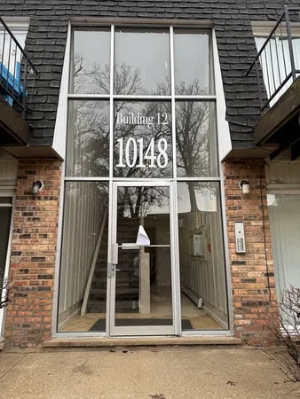 a view of a door and outdoor space
