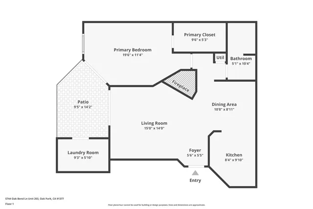 $369,000 | 5744 Oak Bend Lane, Unit 203, Oak Park, CA 91377