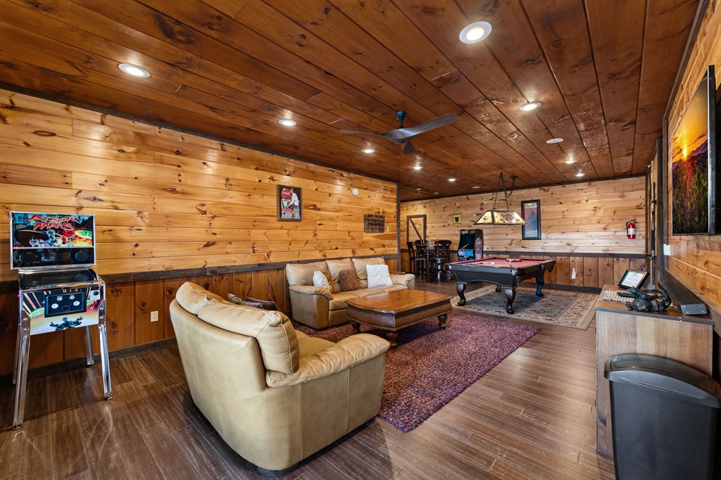 31 Hope Drive Blue Ridge, GA 30513 - Photo 64 of 80 a living room with furniture and a wooden floor