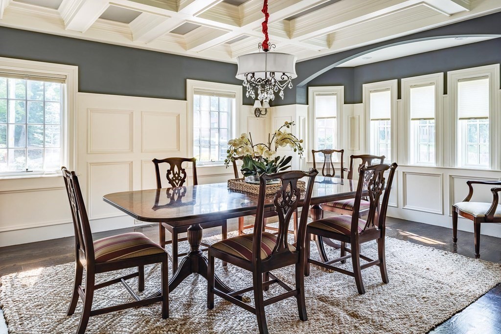 132 Hammond Street Newton, MA 02467 - Photo 4 of 17 a view of a dining room with furniture window and outside view