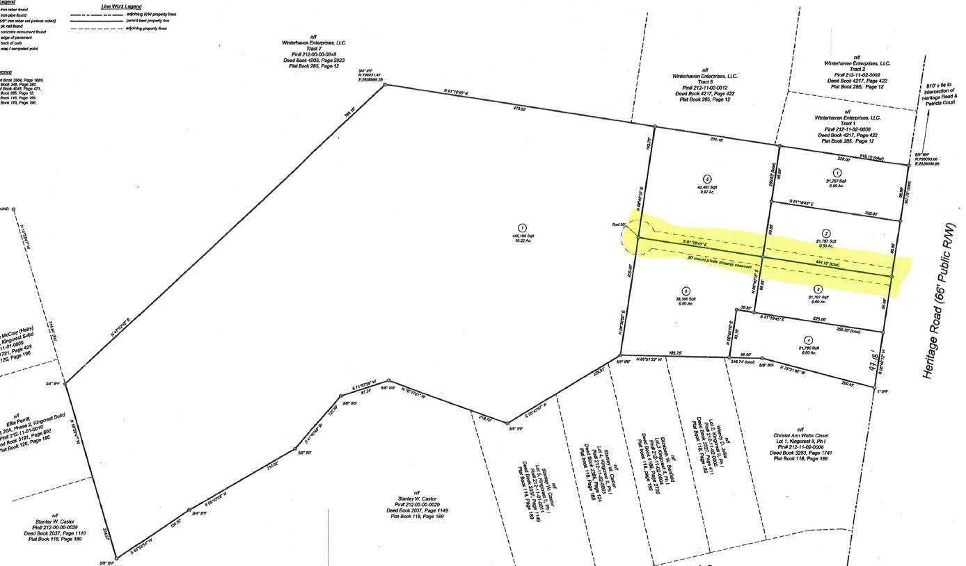 1708 Heritage Road Loris, SC 29569 - Photo 5 of 9 Parcel map