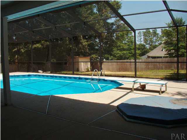 1436 Kings Road Cantonment, FL 32533 - Photo 16 of 21 Heated pool with solar