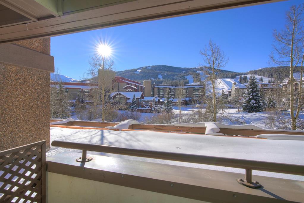 800 Copper Road, Unit 104 Copper Mountain, CO 80443 - Photo 21 of 32 a view of a building from a balcony