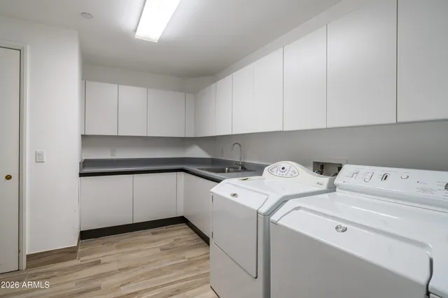 a view of city and mountain from a balcony