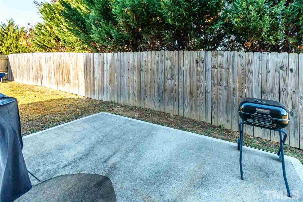 3605 Corydon Court Raleigh, NC 27610 - Photo 25 of 30 Quiet patio with private fenced backyard.