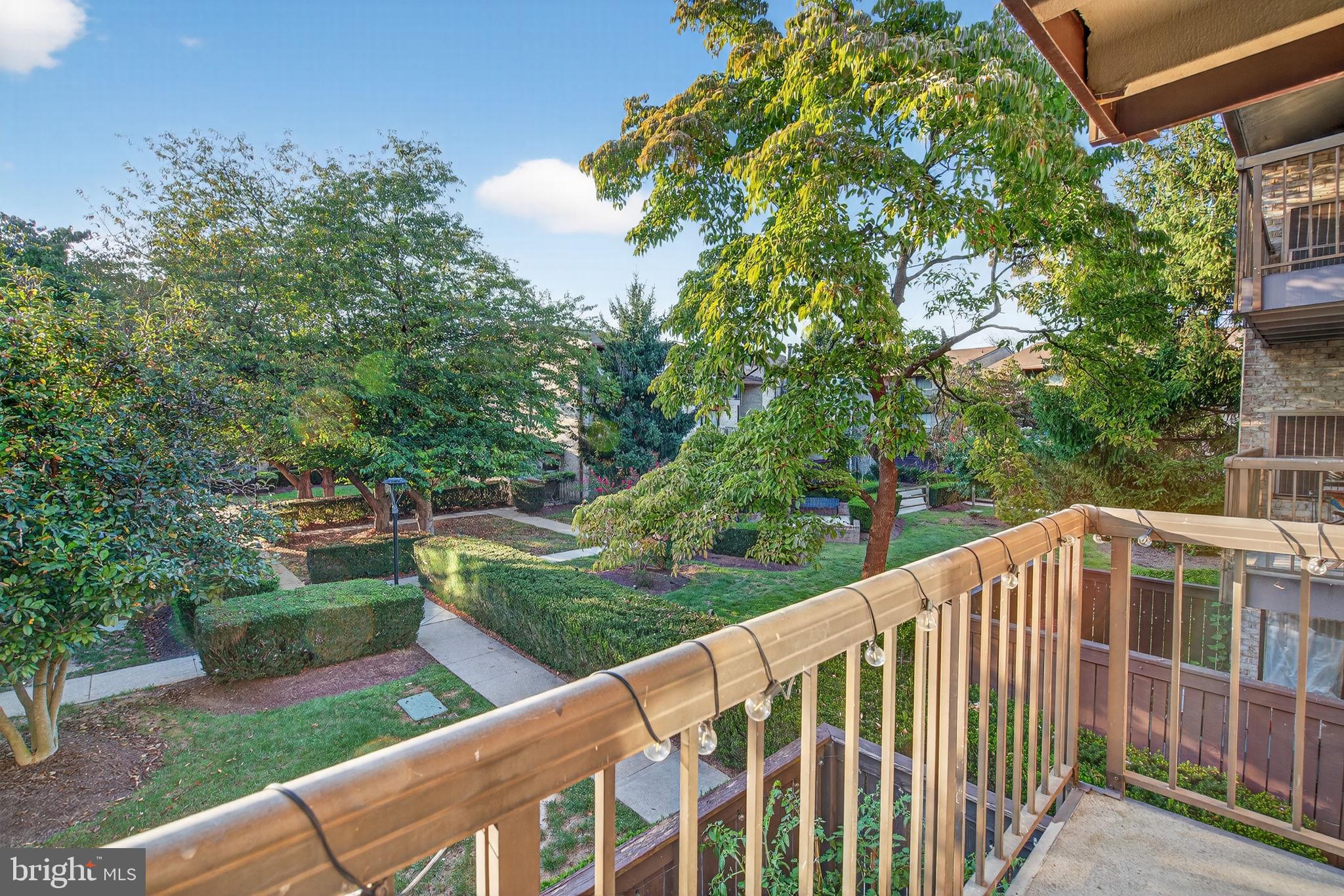 10006 Stedwick Road, Unit 204 Gaithersburg, MD 20886 - Photo 11 of 29 Balcony view