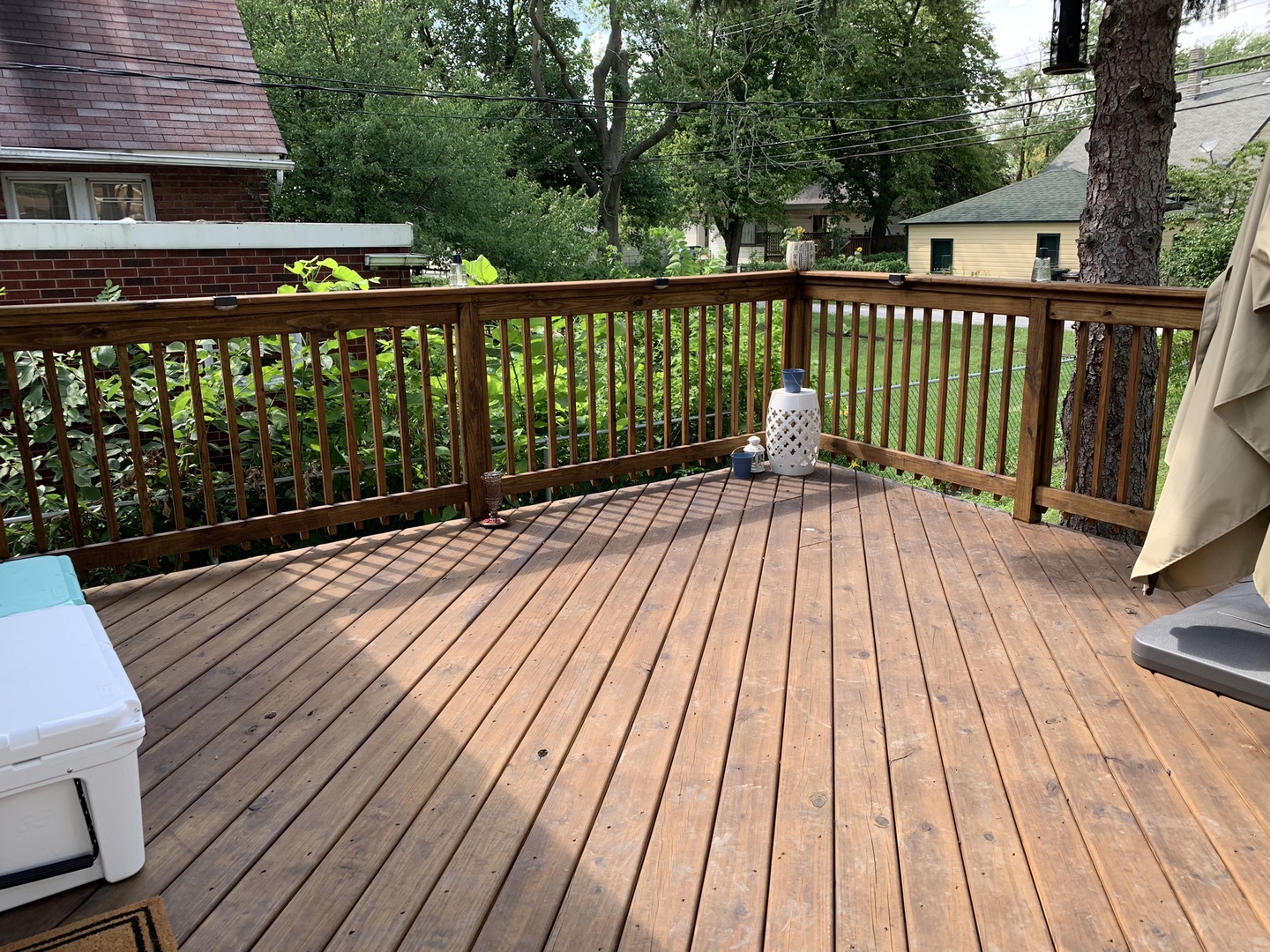 1908 Evergreen Road Homewood, IL 60430 - Photo 17 of 21 a view of balcony with wooden floor