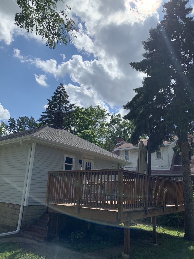 1908 Evergreen Road Homewood, IL 60430 - Photo 19 of 21 a view of balcony with wooden floor and fence