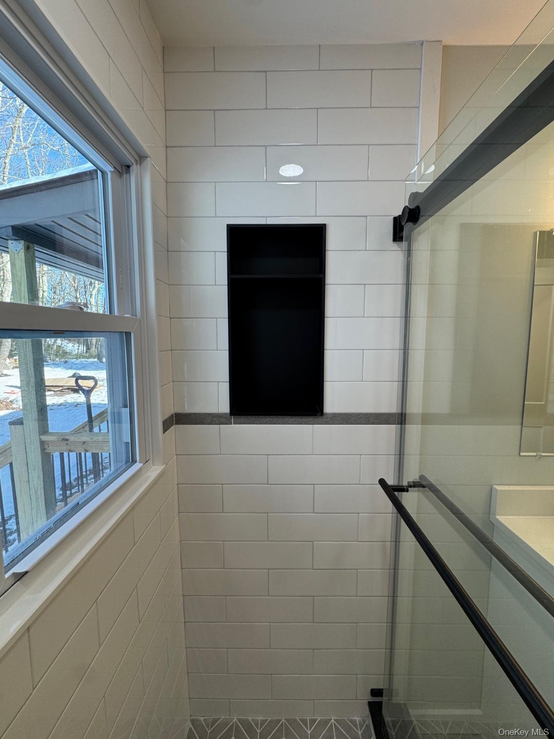 6 Buck Hill Road Wurtsboro, NY 12790 - Photo 28 of 43 a bathroom with a shower and a sink