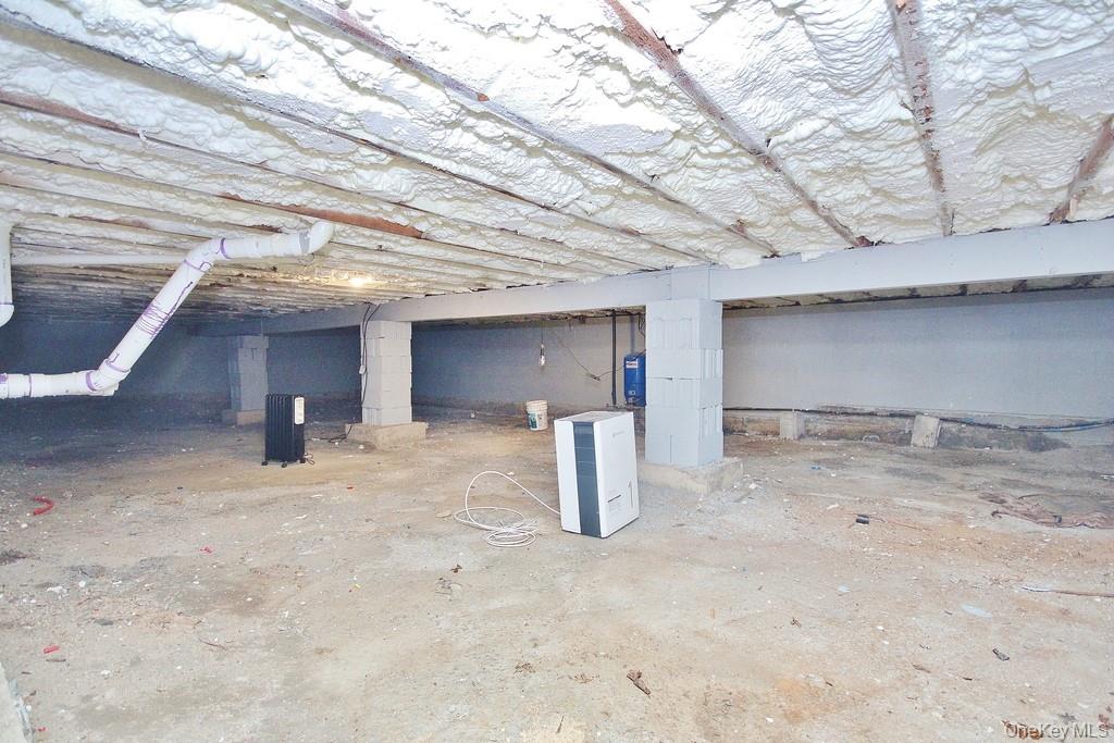 6 Buck Hill Road Wurtsboro, NY 12790 - Photo 41 of 43 a view of a room with a wooden wall and roof