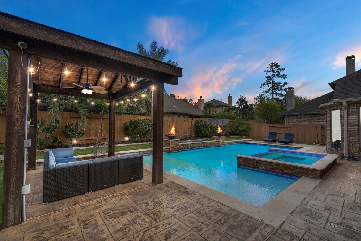 This backyard oasis is WOW!
