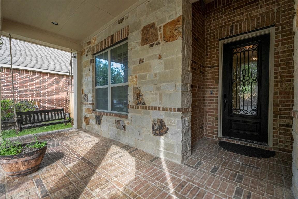28507 Rose Vervain Drive Spring, TX 77386 - Photo 8 of 50 Inviting porch with swing.