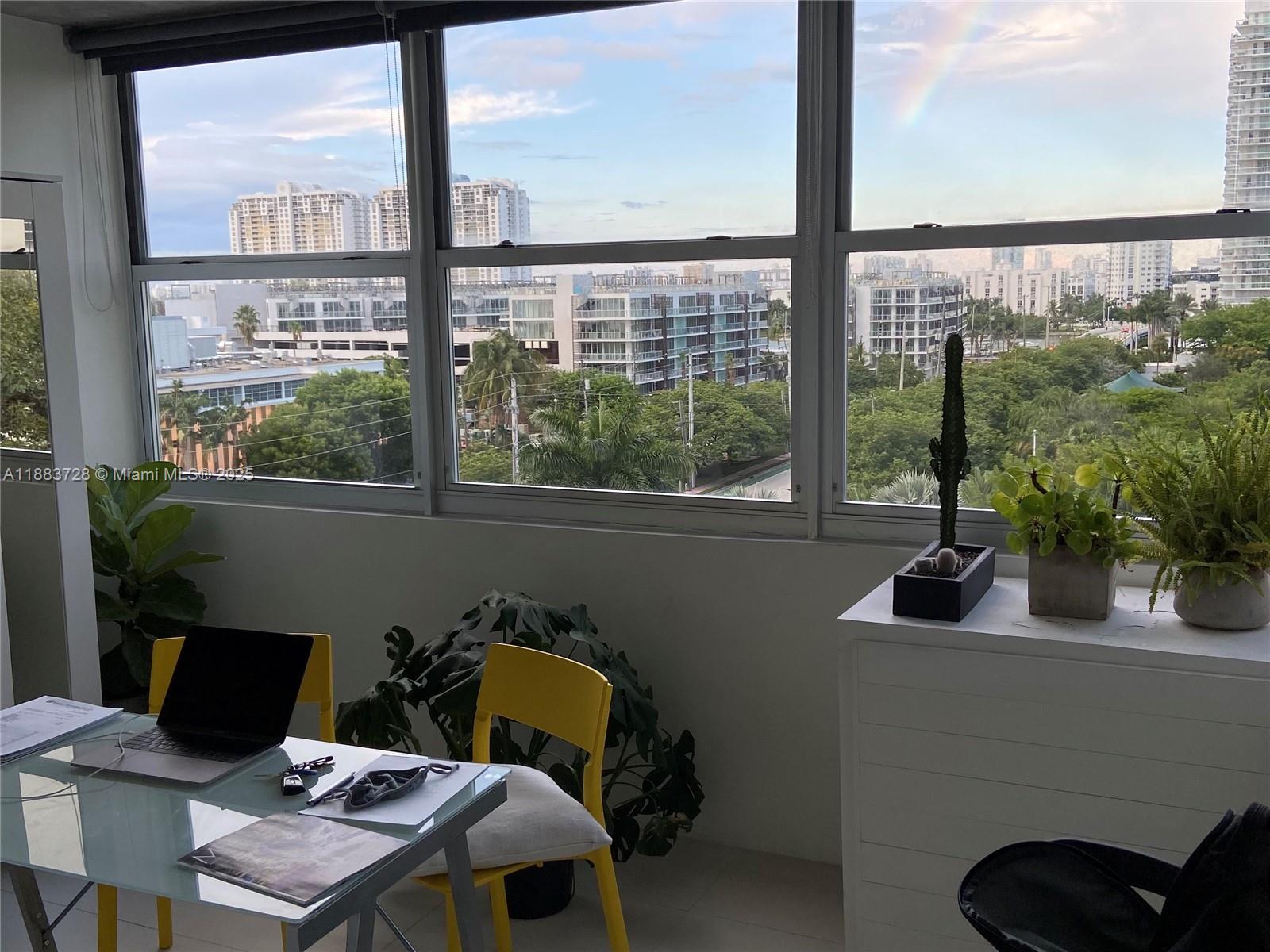 3 Island Avenue, Unit 7A Miami Beach, FL 33139 - Photo 6 of 11 a view of a workspace with a window