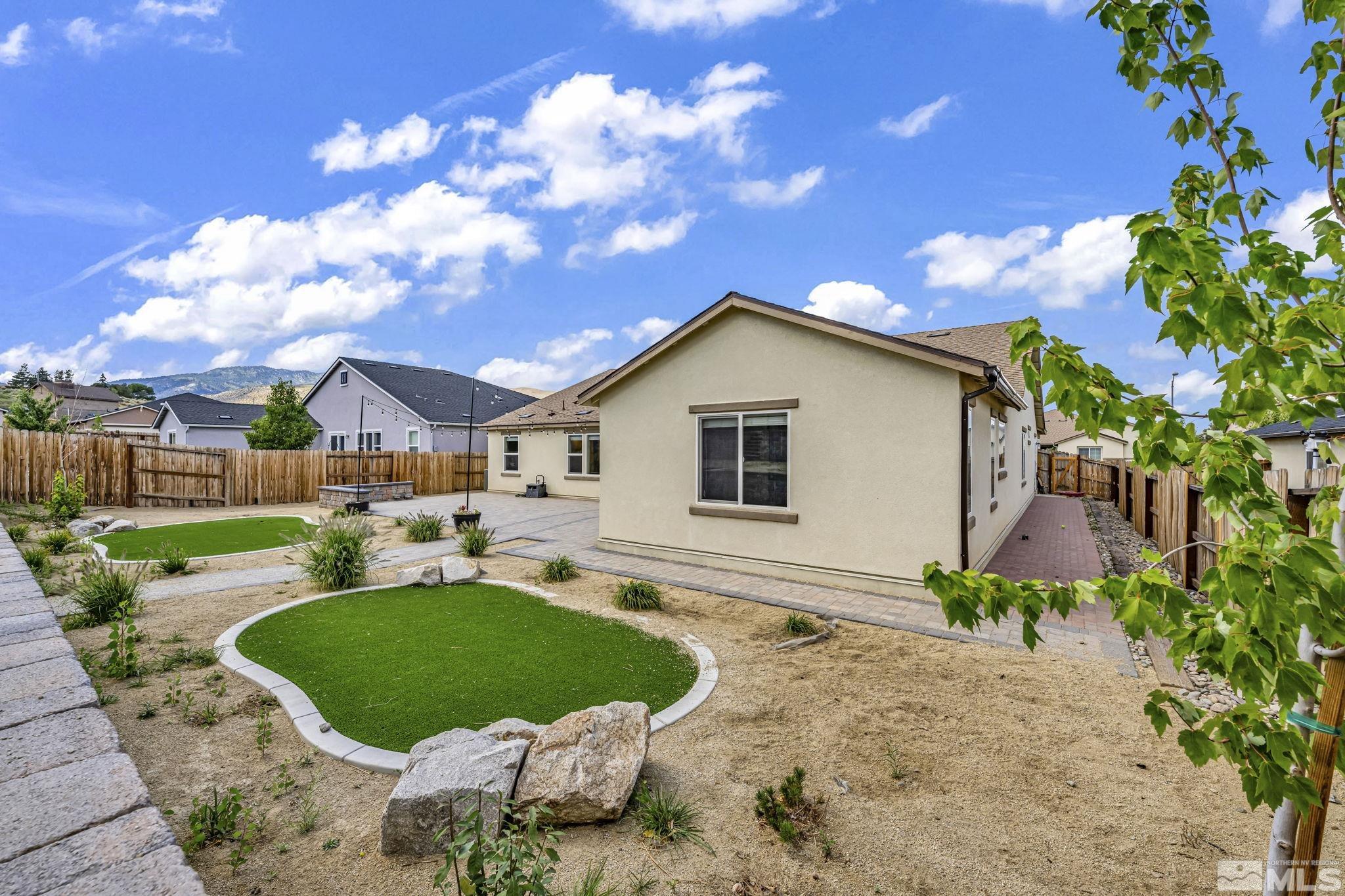 6508 Copper Mountain Drive Carson City, NV 89701 - Photo 39 of 40 a house view with a garden space