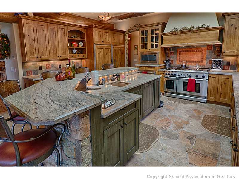 2550 Hunter's Knob Road Silverthorne, CO 80498 - Photo 5 of 25 Kitchen. A dream kitchen featuring Thermador professional appliances, two dishwashers and walk-in pantry.