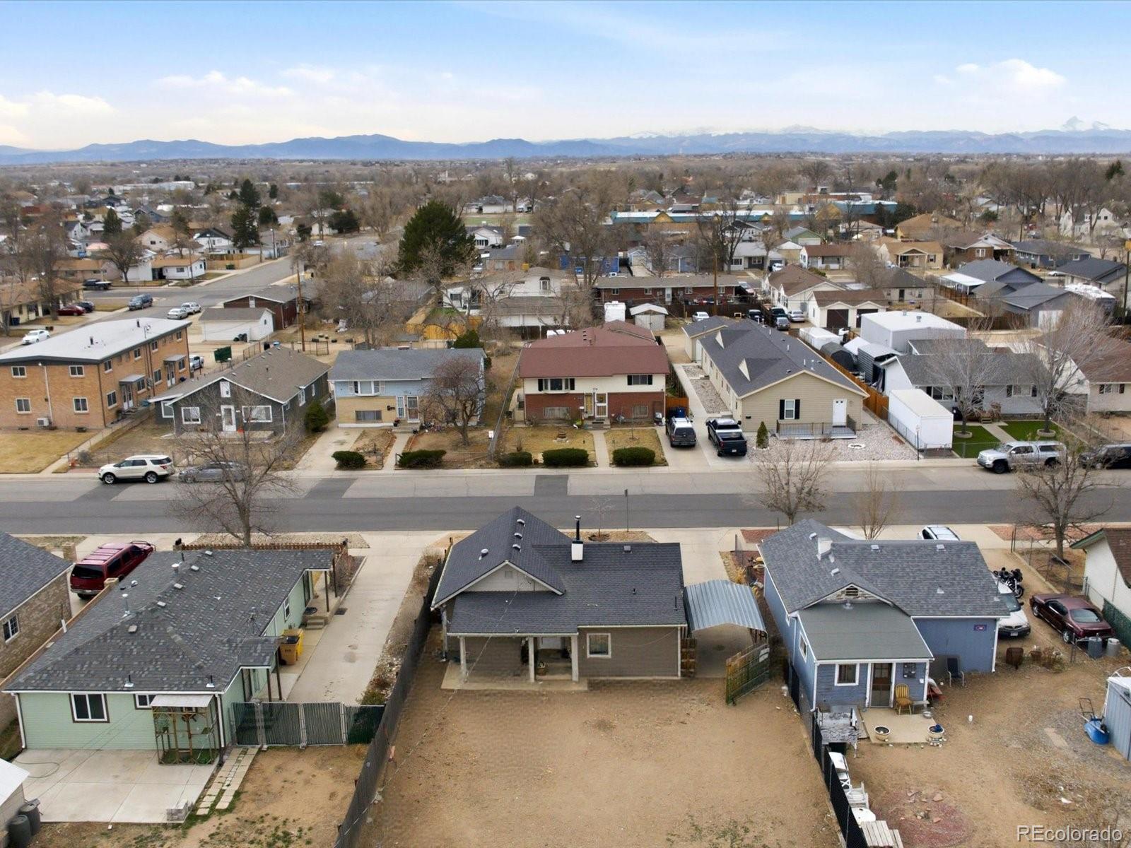 360 South 7th Avenue Brighton, CO 80601 - Photo 43 of 43 an aerial view of a city with lots of residential buildings