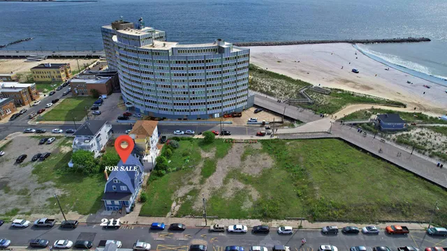 a view of a car park in front of house