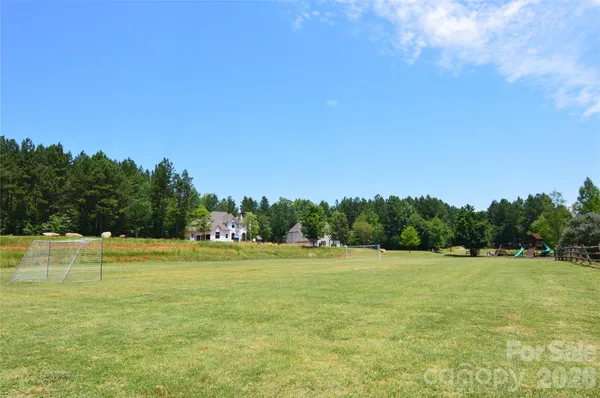 a view of an ocean from a yard