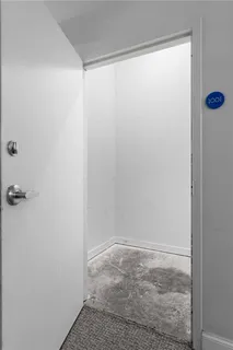 a view of a small space