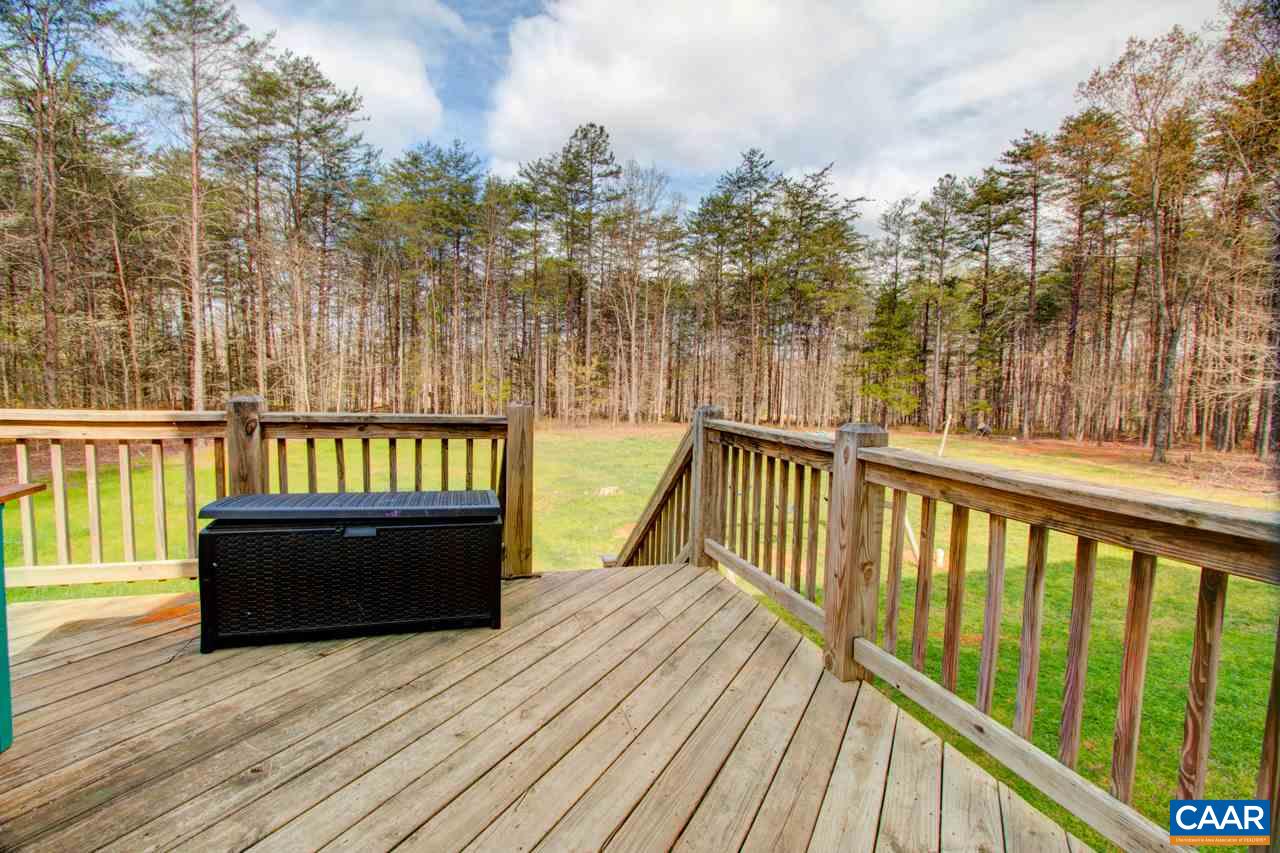 1319 Troy Road Troy, VA 22974 - Photo 39 of 41 a view of balcony with staircase and wooden fence