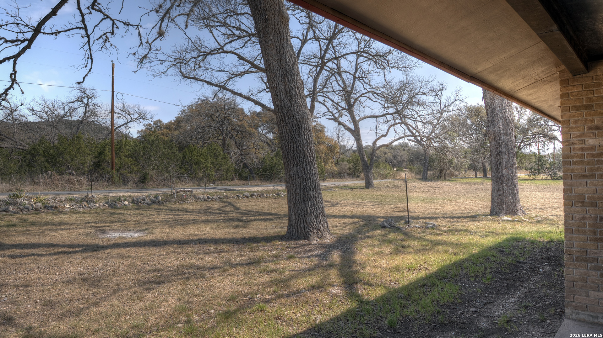 311 Patterson Creek Road Leakey, TX 78873 - Photo 14 of 16 a view of backyard of the house