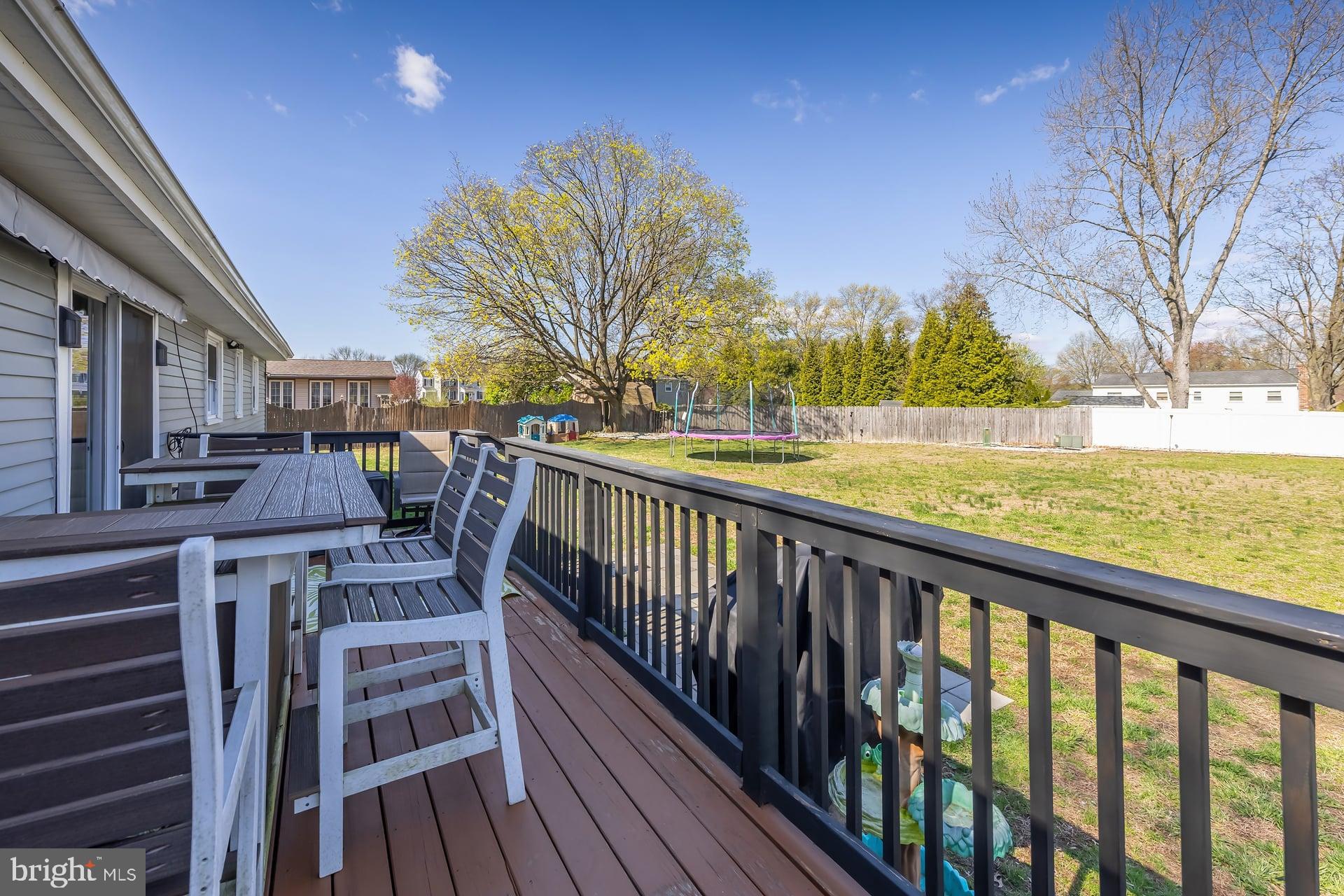 427 Birch Drive Mickleton, NJ 08056 - Photo 18 of 26 a view of a balcony with wooden floor and outdoor space