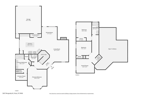 $3,100 | 10417 Burgundy Drive, Frisco, TX 75035