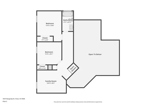 $3,100 | 10417 Burgundy Drive, Frisco, TX 75035