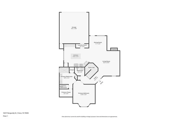 $3,100 | 10417 Burgundy Drive, Frisco, TX 75035