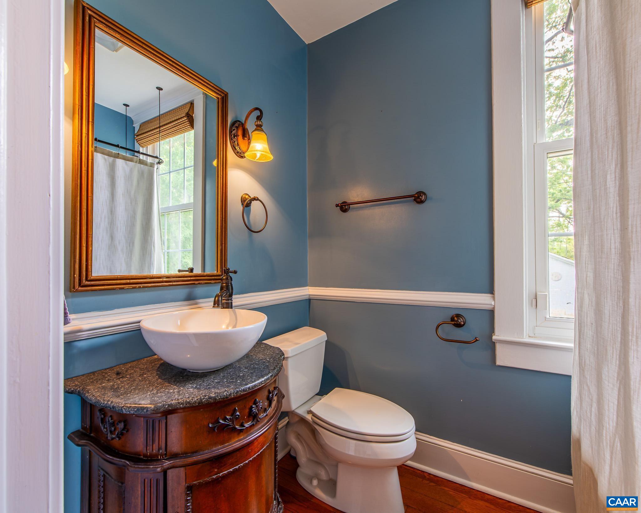 12500 Shannon Hill Road Louisa, VA 23093 - Photo 19 of 59 a bathroom with a toilet a sink and a mirror