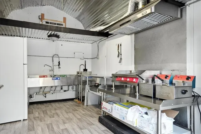 a storage utility room