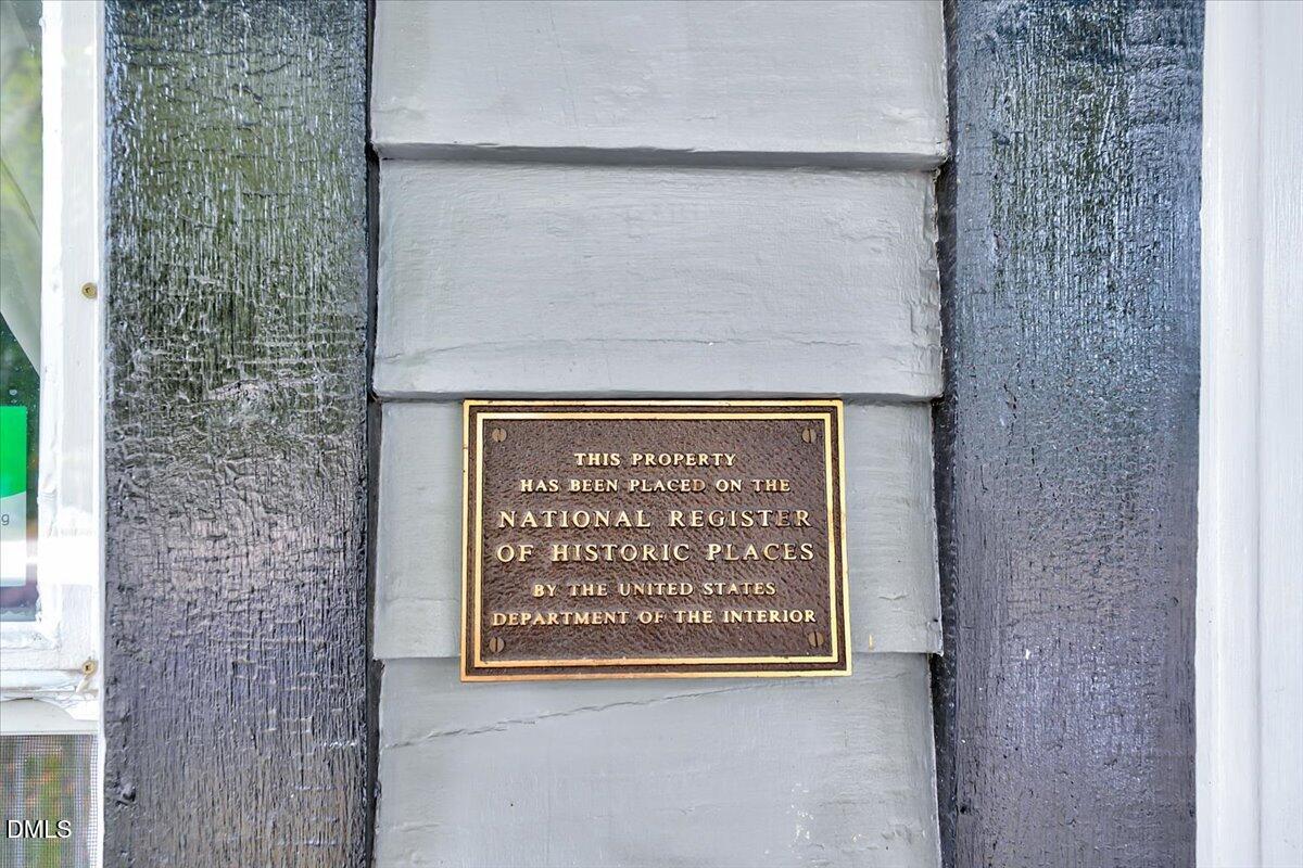 230 Brick Street Wake Forest, NC 27587 - Photo 28 of 38 a sign that is on a brick wall