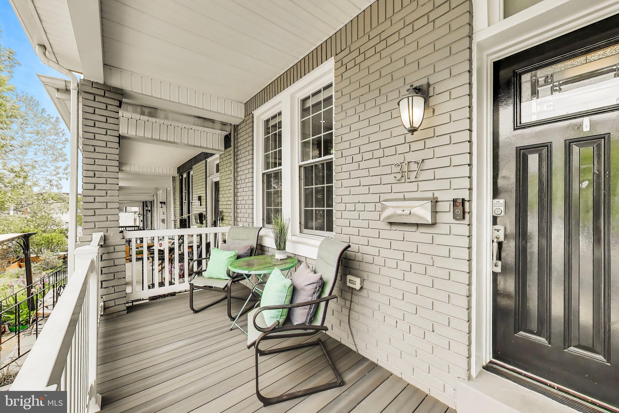 317 Todd Place Northeast Washington, DC 20002 - Photo 3 of 46 Front porch