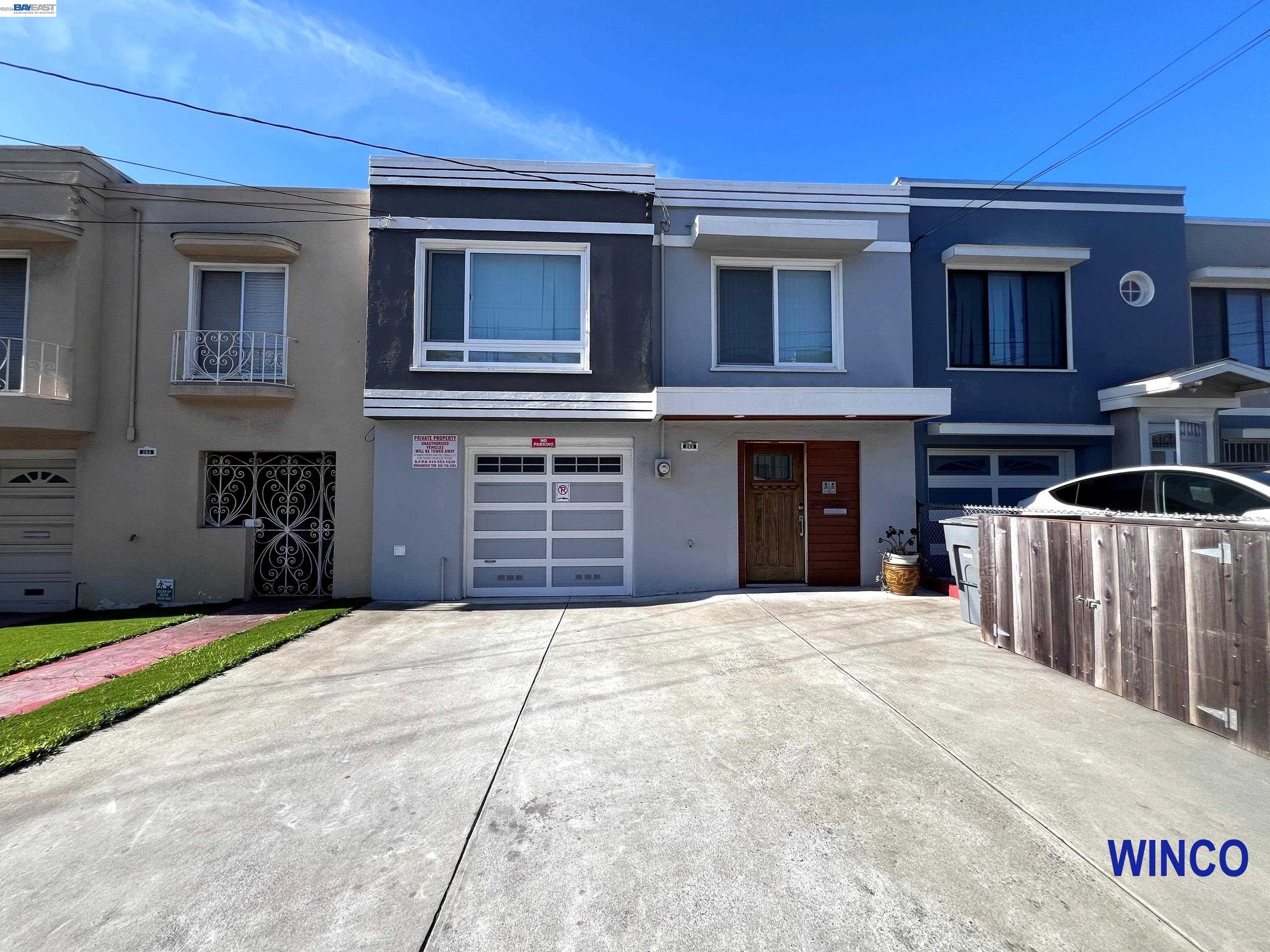 263 Ralston Street San Francisco, CA 94132 - Photo 18 of 28 a front view of a house with a yard