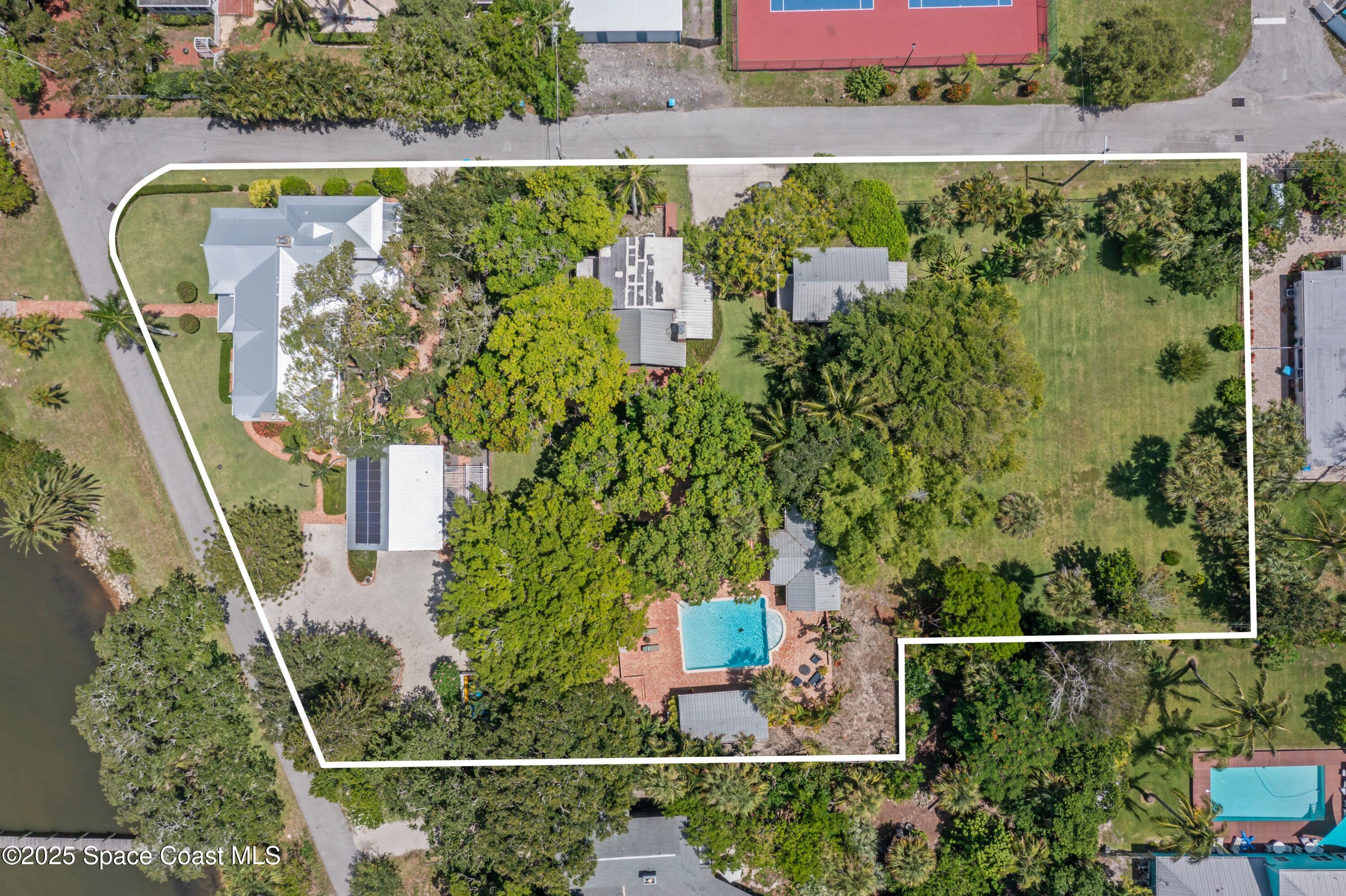 1101 River Road Melbourne Beach, FL 32951 - Photo 3 of 171 LOT LINE