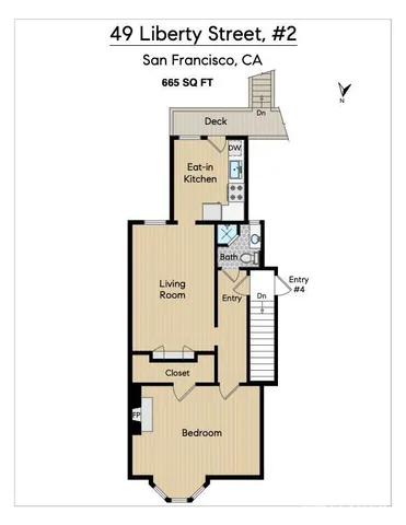 $815,000 | 49 Liberty Street, Unit 2, San Francisco, CA 94110