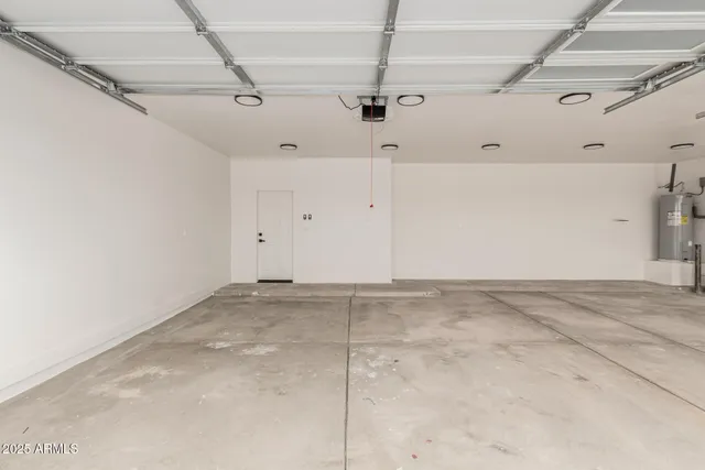 a view of a room with cabinet