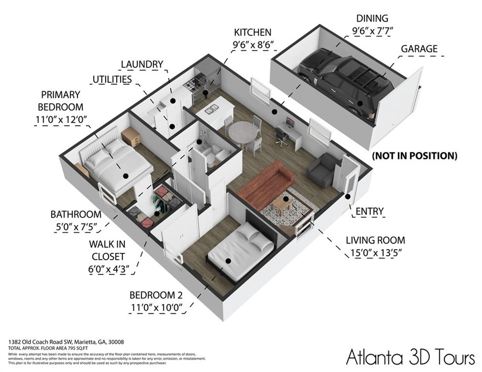 1382 Old Coach Road Southwest Marietta, GA 30008 - Photo 23 of 24