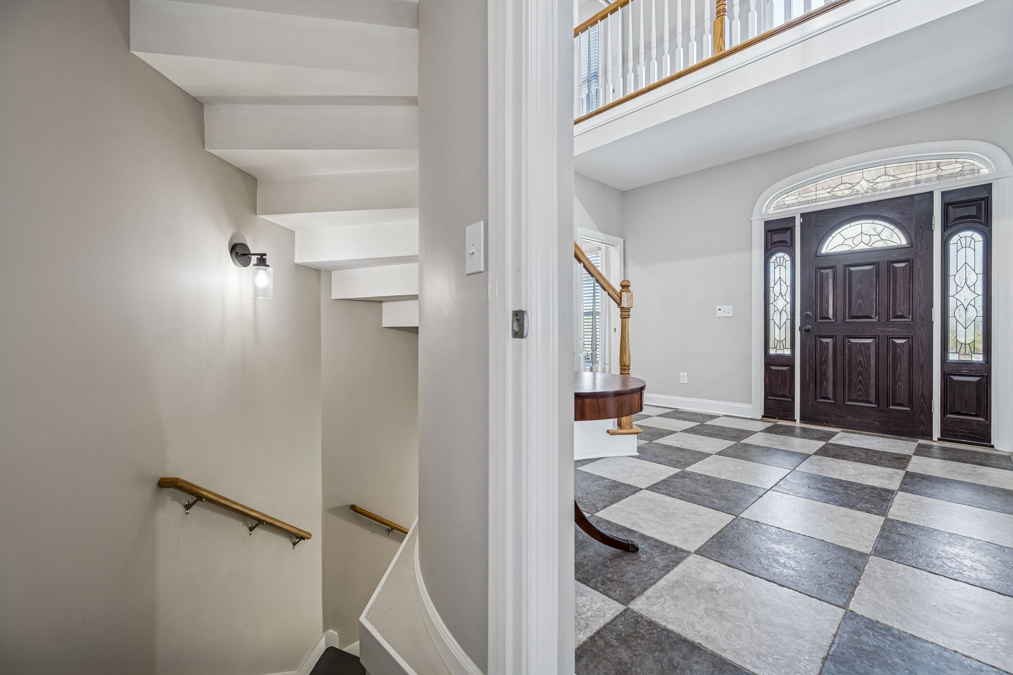 3840 East Compton Road Murfreesboro, TN 37130 - Photo 29 of 51 a view of a hallway with wooden floor and a living room